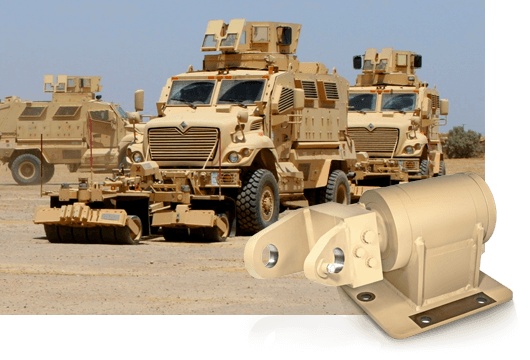 DSTI's Defense Fluid Rotary Joints for Land Combat & Transportation Vehicles