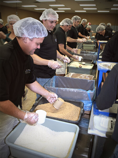 Related Photo: DSTI Volunteers at Feed My Starving Children