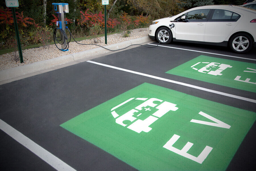 Related Photo: DSTI Installs Electric Vehicle Charging Stations