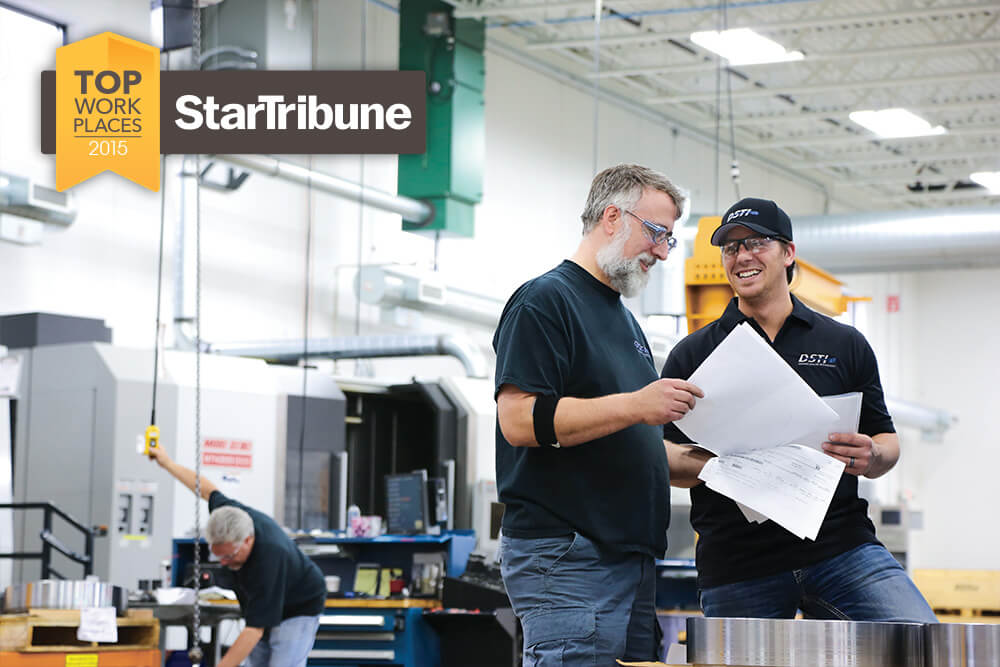 Related Photo: Star Tribune Names DSTI a 2015 Top Workplace