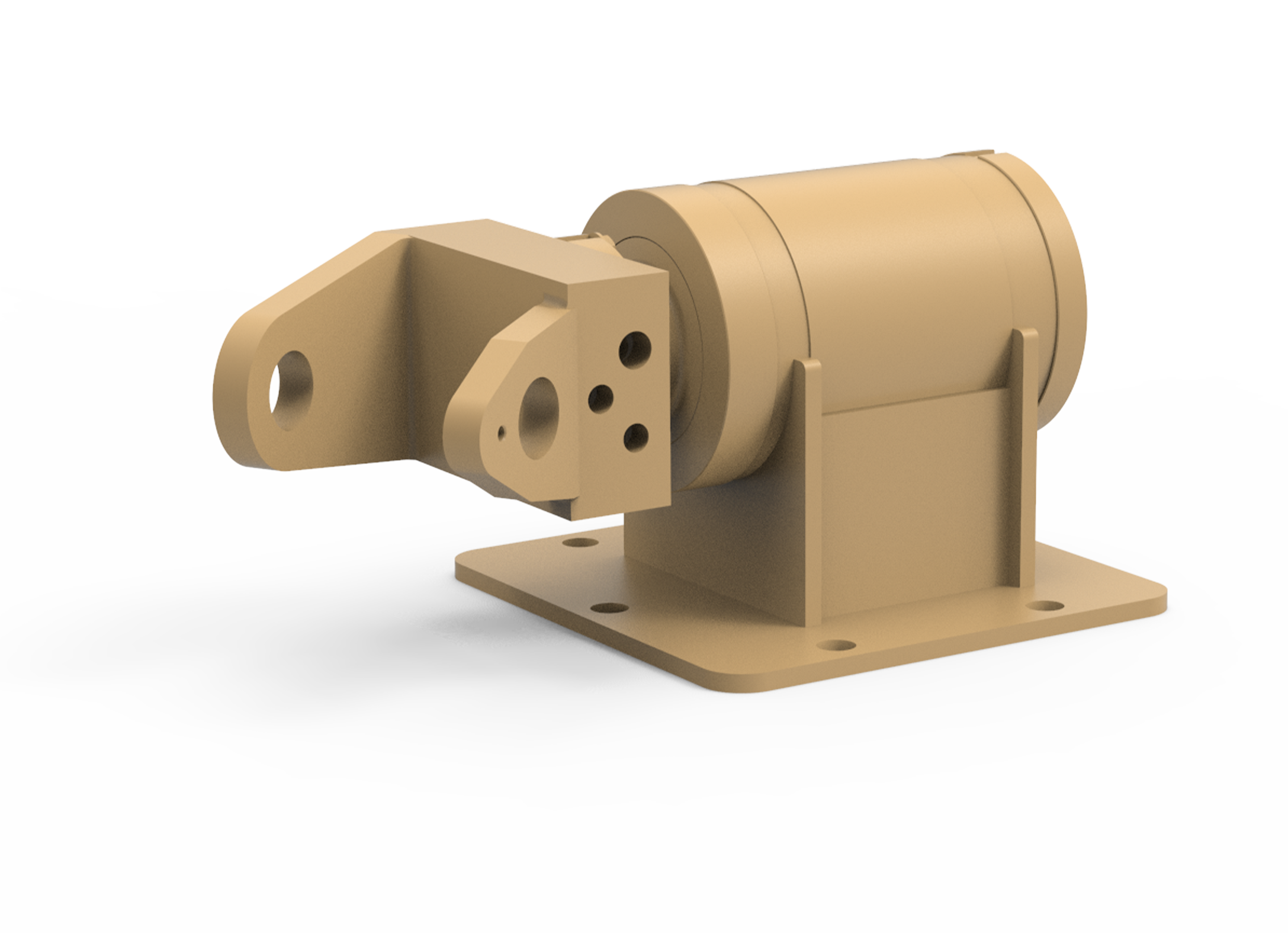 Custom DSTI rotary union for defense vehicle applications