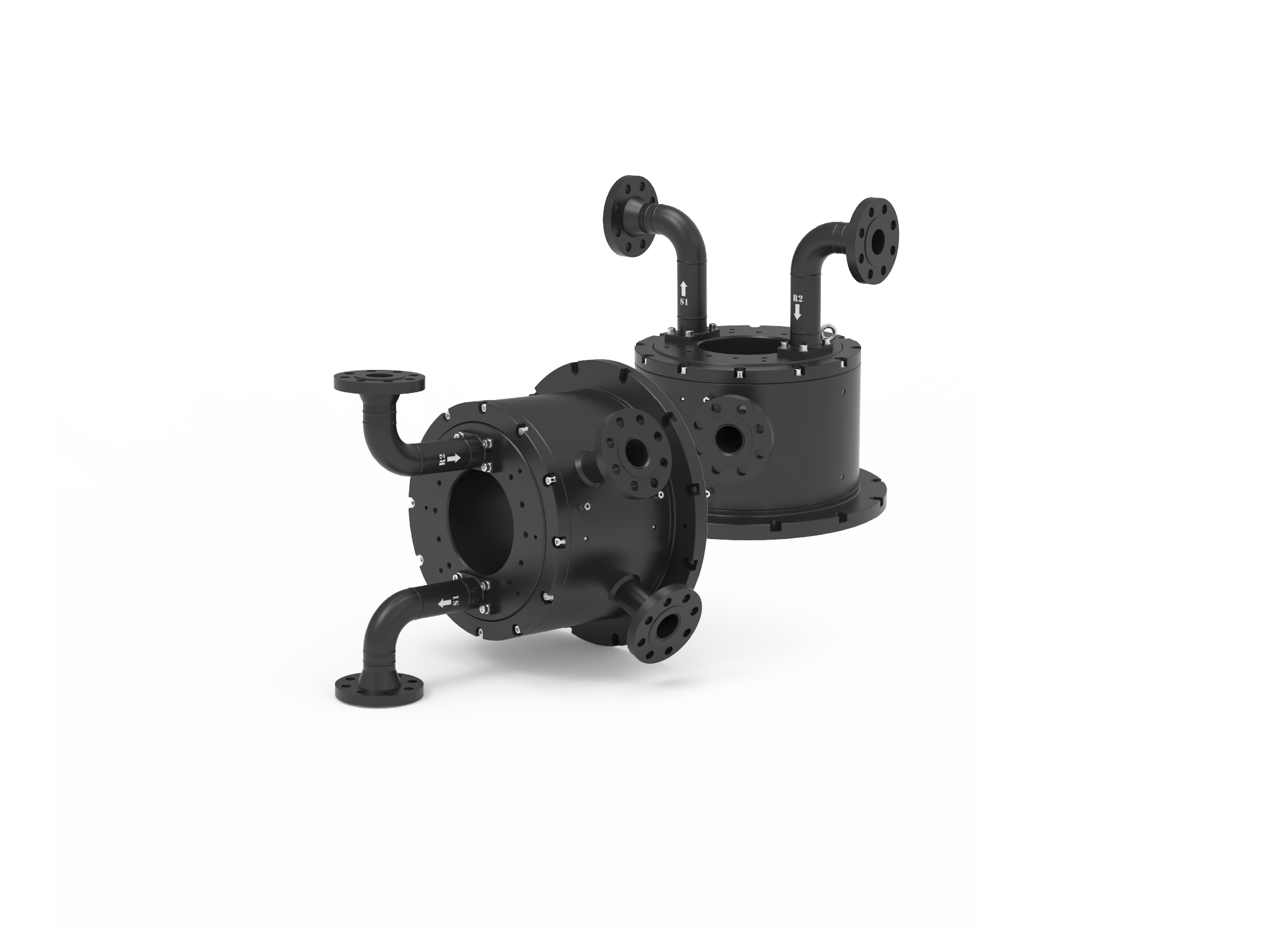 Custom DSTI rotary union assembly for rugged defense applications